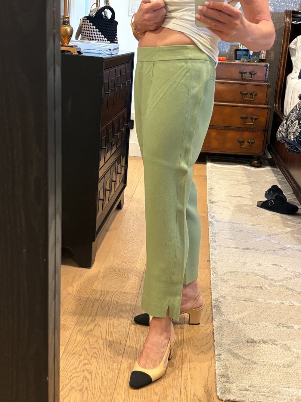 Emporio Armani cropped pants